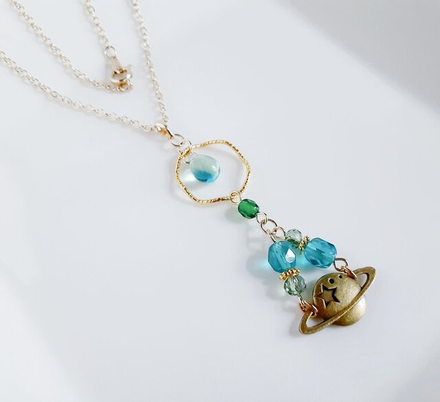 クアラントット　ネックレスチャーム　Clessidra 砂時計 クアラントットネックレスチャームClessidra 砂時計