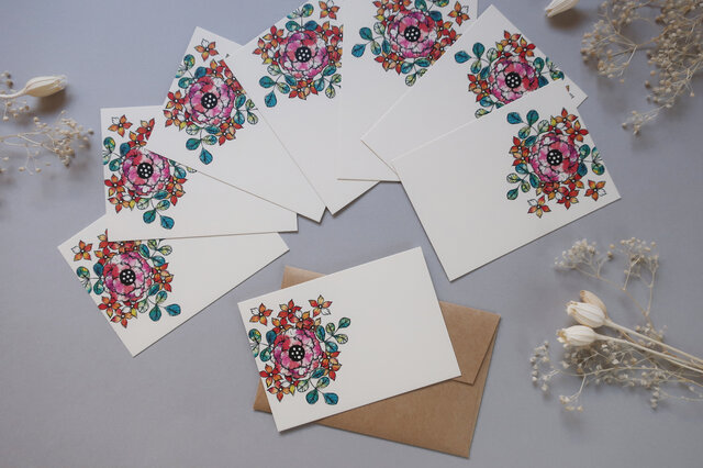 フォロワー様限定788円♡8セット　ハンドメイドメッセージカード＆封筒 FEILER - FEILER＆LOVERARY メッセージカード＆封筒セットの通販