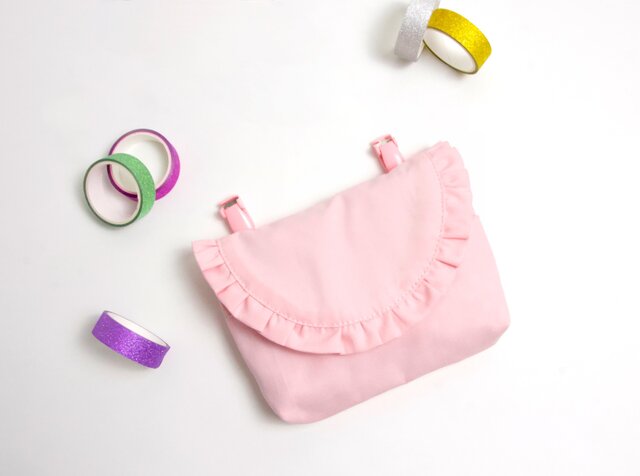 フリル移動ポケット☆オーダー受付中☆コメントください(^^) フリル移動ポケット☆オーダー受付中☆コメントください