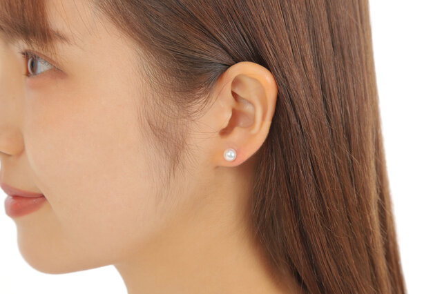 7.5～8.0mm】あこや本真珠スタッドピアス Pt900 | hartwellspremium.com