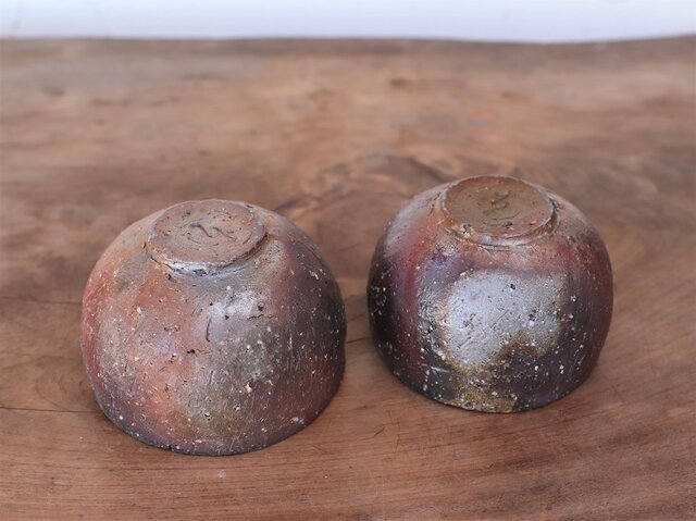 備前焼 ぐい呑み(2個セット) gi-328 | iichi 日々の暮らしを心地よく