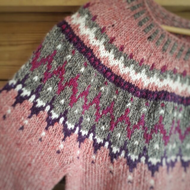 ☆Cさま専用☆ アイスランドスタイルのセーター / Pink（ピンク