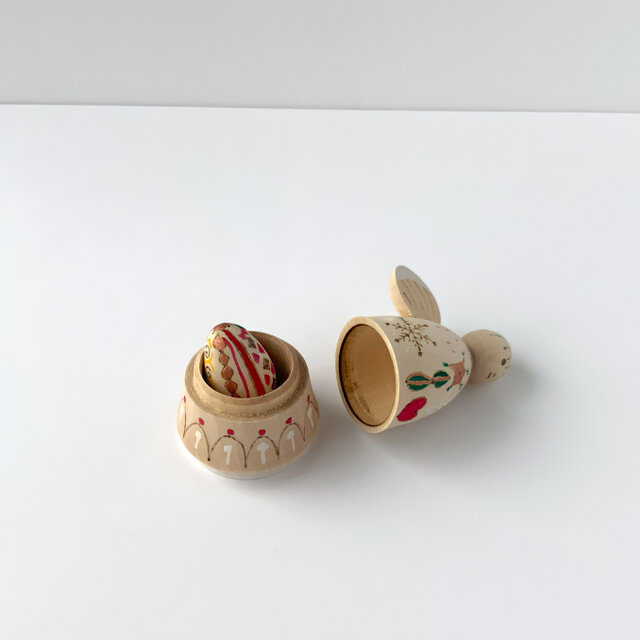 天使のマトリョーシカ（タマゴ入り） | iichi 日々の暮らしを心地よく