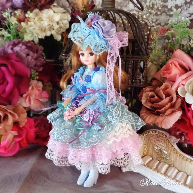 ロリータロマンス 水面の妖精 メルヘンカラーの可憐で乙女な夢のフリル
