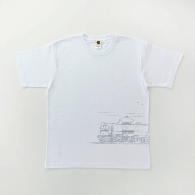 鉄道Tシャツ｜EF58-61（ White × Silver ） 鉄道グッズ ギフト 父の日