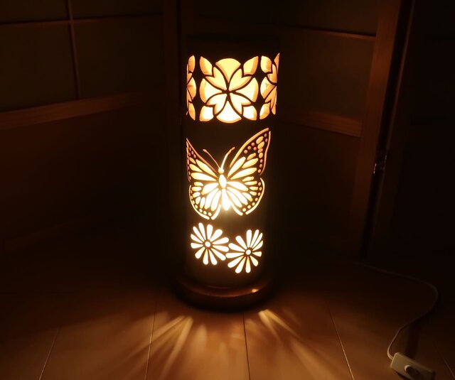 竹灯り・竹あかり・竹灯籠 ～～ 癒しの灯り ☆春舞☆～～ | iichi 日々