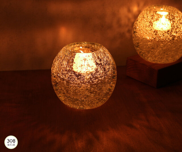 ベネチアガラスFOTOGRAFO 多色ガラス製キャンドルホルダー ベネチアガラスFOTOGRAFO 多色ガラス製キャンドルホルダー