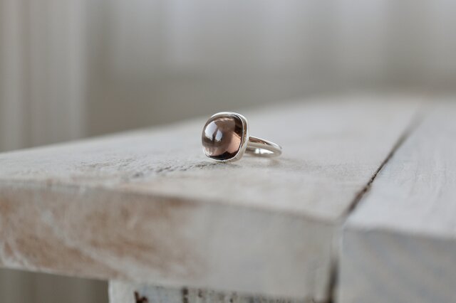 煙水晶 指輪 煙水晶smoky quartz]ring | iichi 日々の暮らしを心地よくする