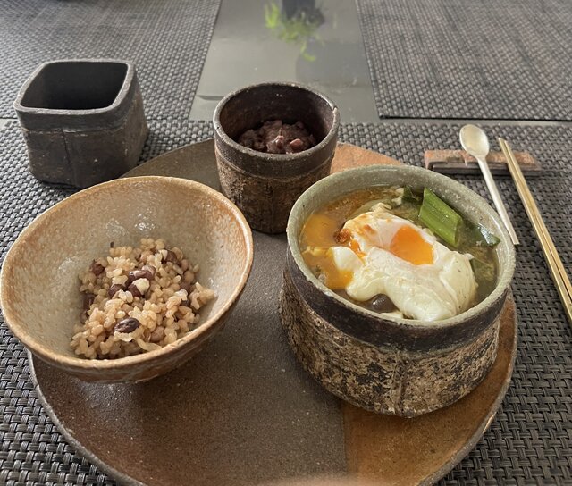 茶碗 焼締&泥彩&灰釉 「纏」下駄紋底 (四寸 12㎝ 深鉢) | iichi