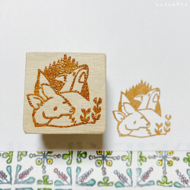 春の訪れ　きつねさんver.