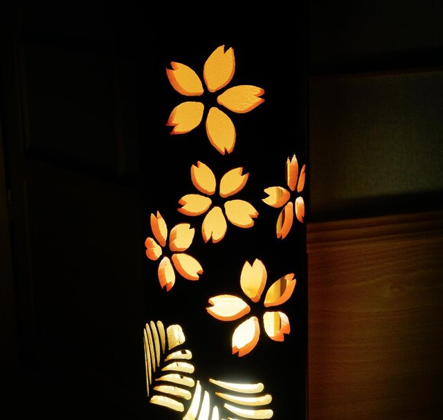 竹あかり・竹灯籠 〜〜色桜〜〜 | iichi 日々の暮らしを心地よくする 