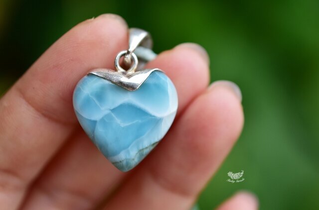 一松模様☆高品質☆ラリマー シルバーネックレス833 | iichi 日々の