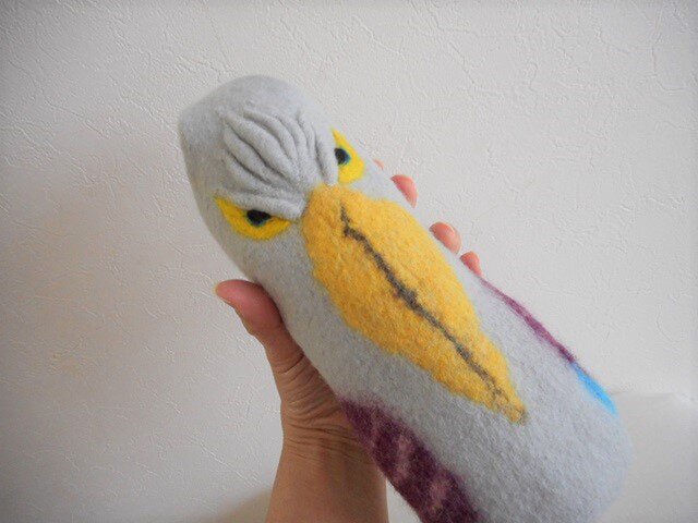 専用】500ml ハシビロコウペットボトルホルダー レアアニマル 保冷