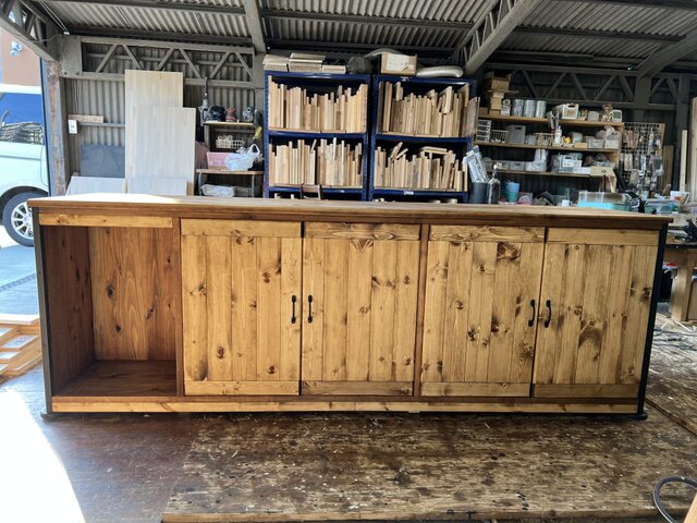 hotaru キッチンカウンター キッチン ダークウォールナット