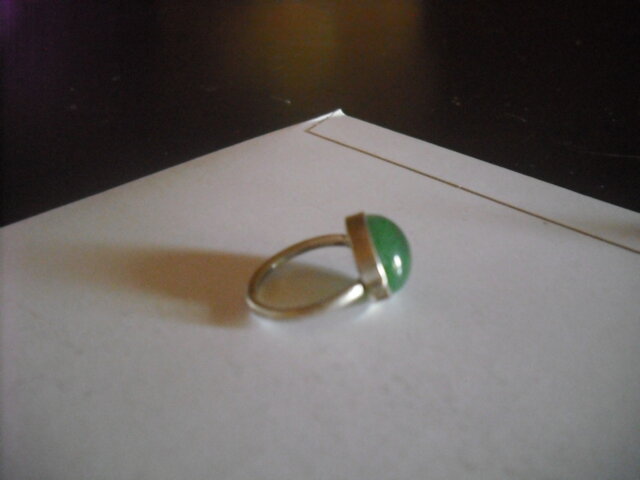 16kgp天然石ロードクロサイト＆アベンチュリンストロベリーなフォーク