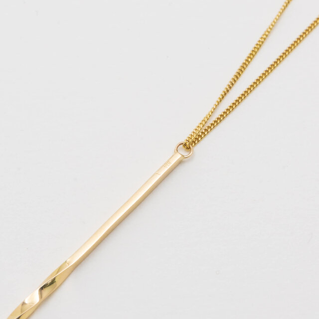 Y Twist bar Necklace | iichi 日々の暮らしを心地よくする