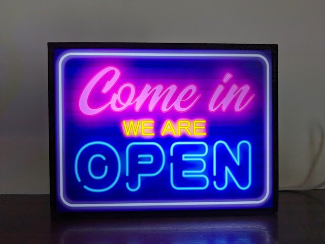 アメリカン雑貨☆MOTOR SHOP☆LED電光看板 fc07e4104bb53004c3c1e0feea64d8