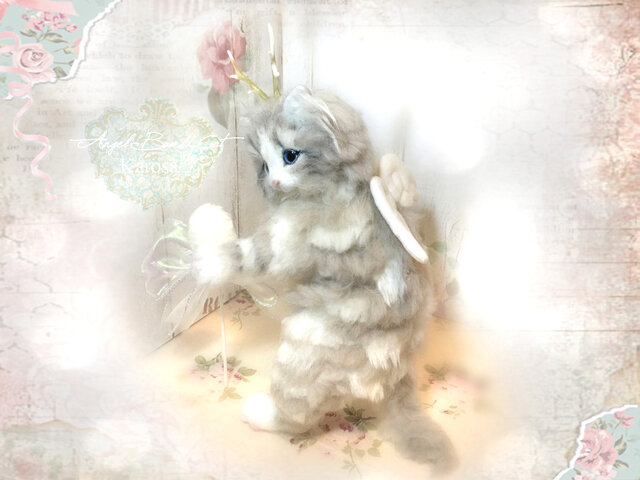 アートドール　あひる幻獣3 羊毛フェルト アートドール アヒル幻獣 羊毛フェルト