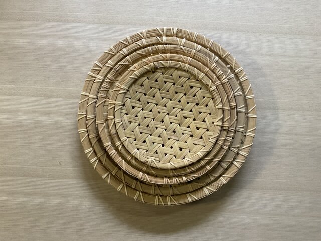竹平ザル40 | iichi 日々の暮らしを心地よくするハンドメイドや