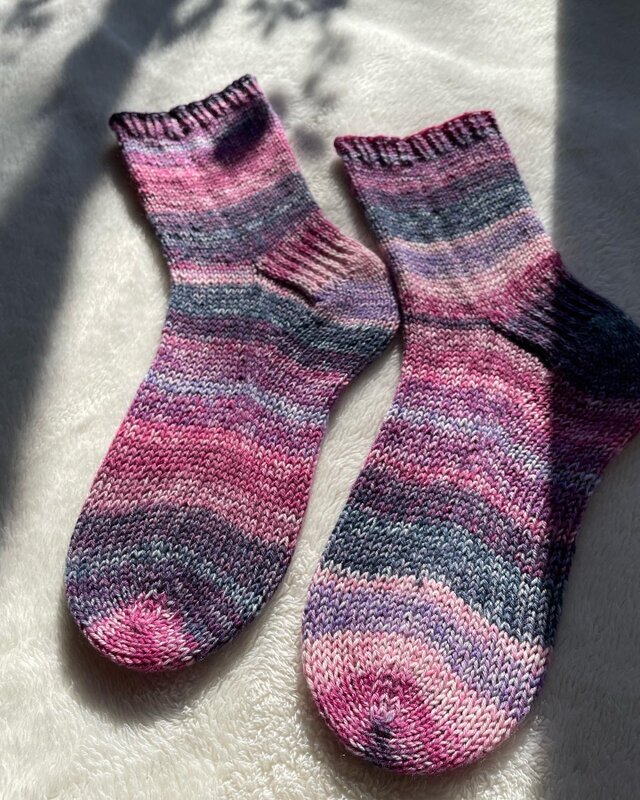 No.1039 手編み靴下 COSIMA