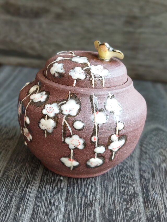 陶器の小壺 - 工芸品