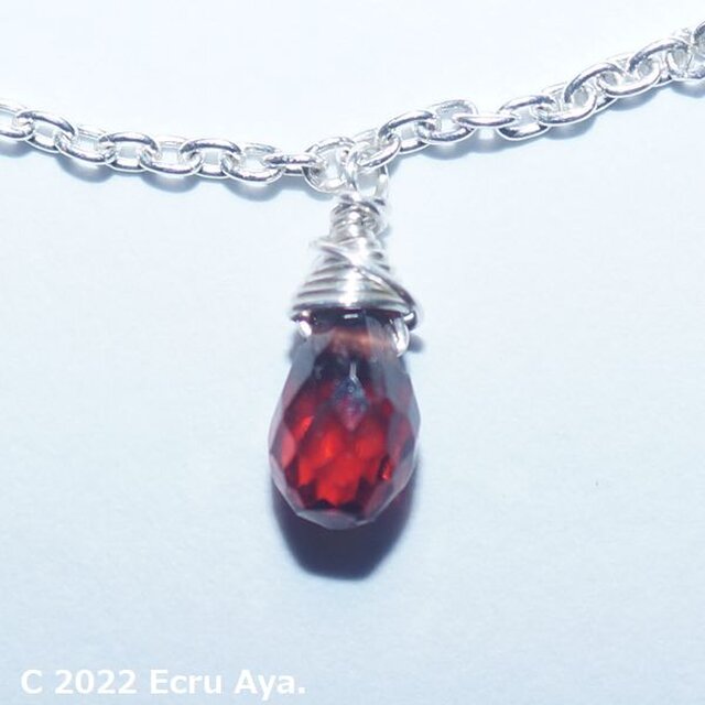 *寒の内*宝石質ガーネットAAAのブレスレット