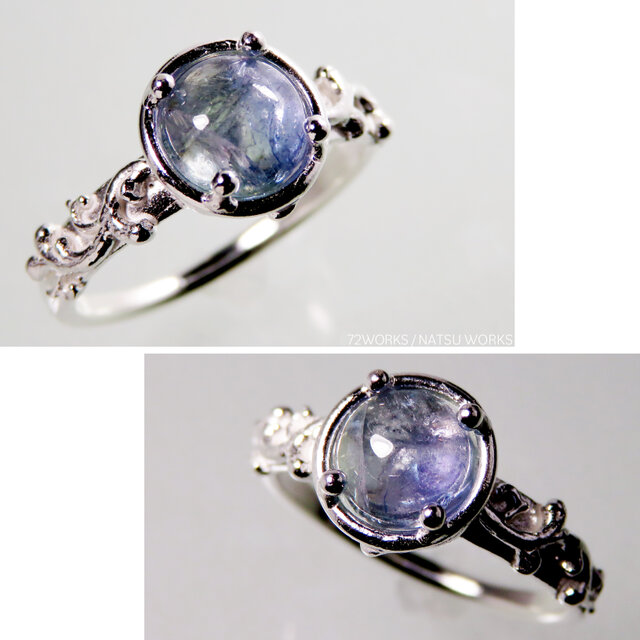 タンザナイト リング / bi-color Tanzanite Ring 。 | iichi 日々の