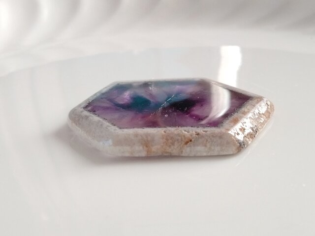 トラピッチェアメジスト【大】55x50mm ルース | iichi 日々の暮らしを