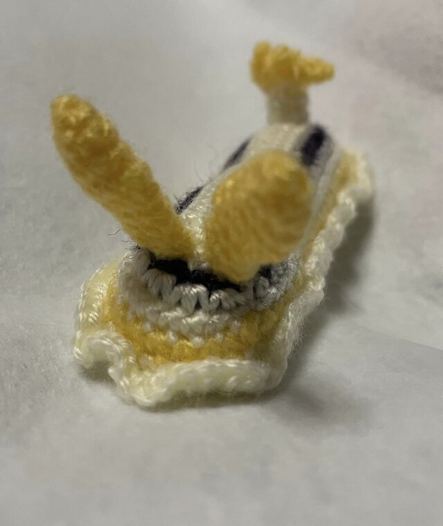 かぎ針編み海洋生物ウミウシかわいい編みぐるみ | iichi ハンドメイド