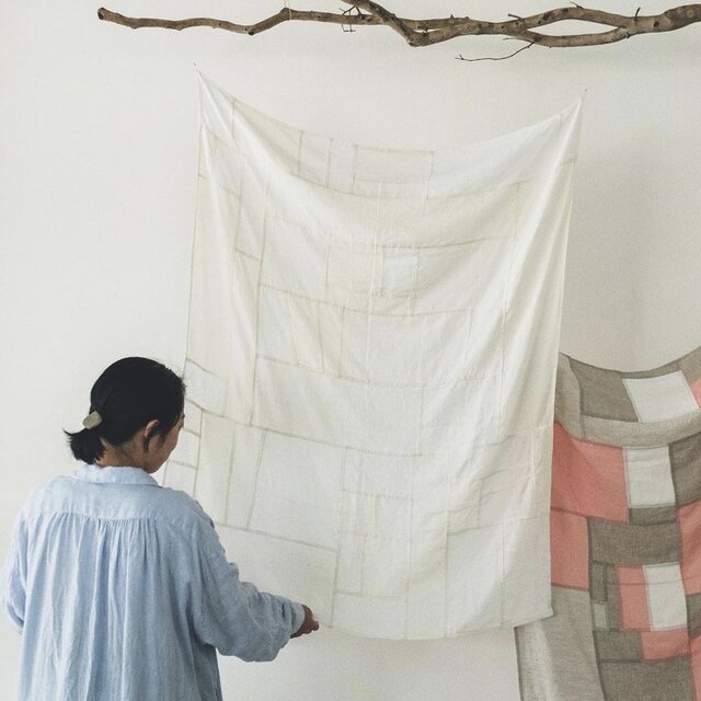 LINEN POJAGI CURTAIN 103×126