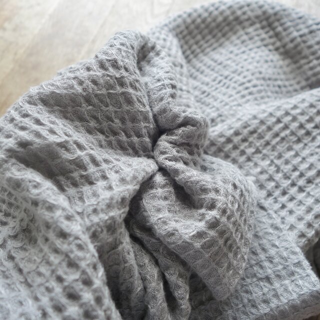 ワッフルリネンのバスタオル | iichi 日々の暮らしを心地よくする