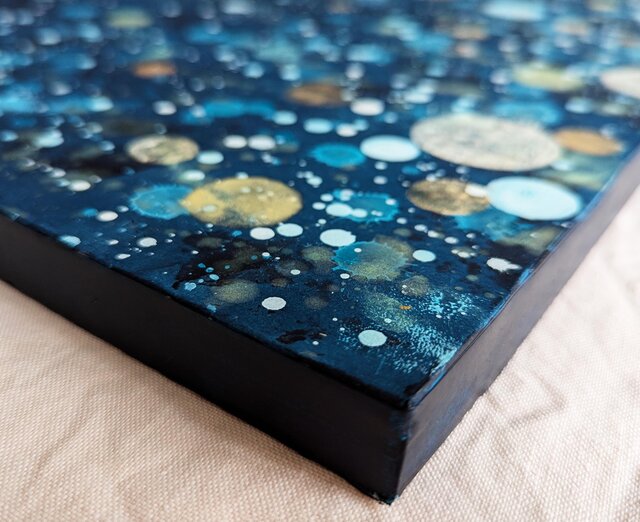 雪の森F8号（アクリル原画） | iichi 日々の暮らしを心地よくする