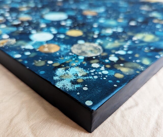 雪の森F8号（アクリル原画） | iichi 日々の暮らしを心地よくする