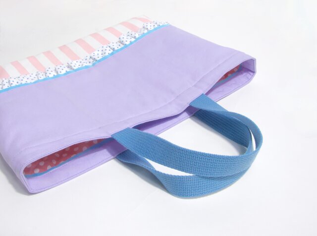 カラフル レッスンバッグ ラベンダー Kids | iichi 日々の暮らしを