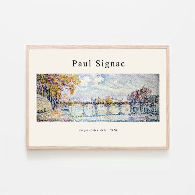 爆買い高品質！希少！　ポール・シニャック 「芸術橋」 『SIGNAC』より　エリオグラヴュール　1950年 銅版画、エッチング