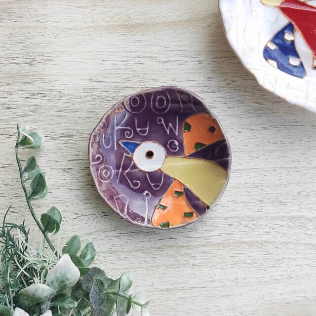 【紫釉】明るく、楽しく、美味しく！小皿７ TIDORI　2023