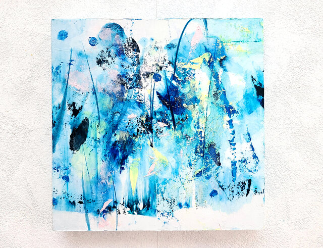 雨音（油彩原画） | iichi 日々の暮らしを心地よくするハンドメイドや