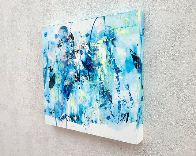 雨音（油彩原画） | iichi 日々の暮らしを心地よくするハンドメイドや