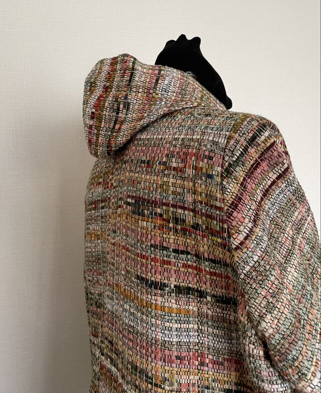 裂織 さきおり フードジャケット JK23−1 | iichi 日々の暮らしを