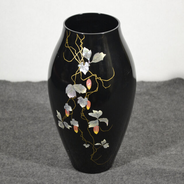 加賀桐工芸品 花瓶 - 花瓶・フラワースタンド