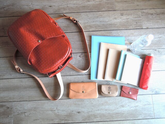 新品タグ付き✨コールハーン 編み込みレザー イントレチャート リュック Amazon.co.jp: [Cole Haan] バックパック。 Go to Backpack