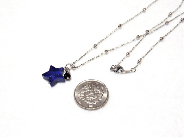 持ち主に幸運をもたらし不幸を寄せ付けない* ラピスラズリ・モリオン