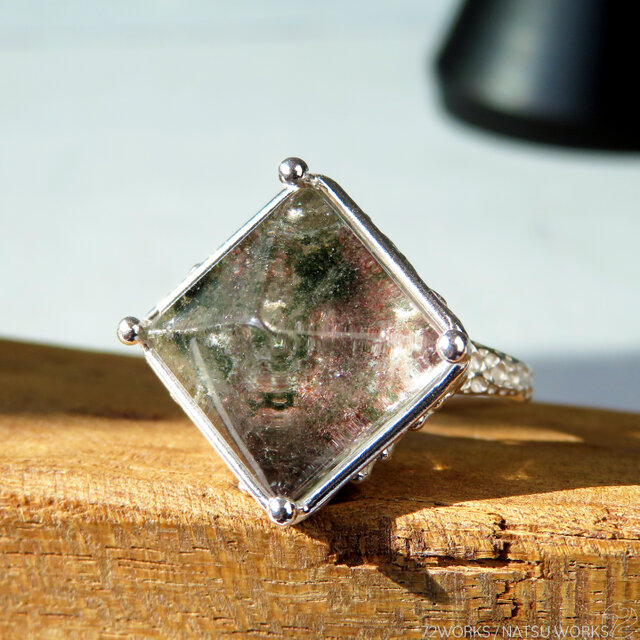 ガーデンクォーツ リング / sugarloaf cut Garden Quartz Ring 2