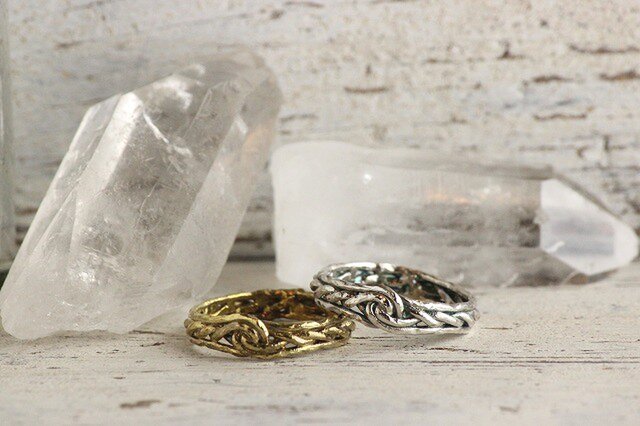 アトリエAGU   ハンドメイド    SILVER リング&ブローチ　日本製 アトリエAGU ハンドメイド SILVER リング&ブローチ 日本製