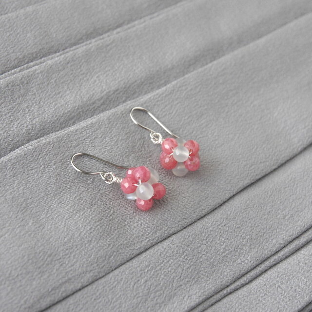 Pink-Gray Particles（ロードナイト×ムーンストーン）