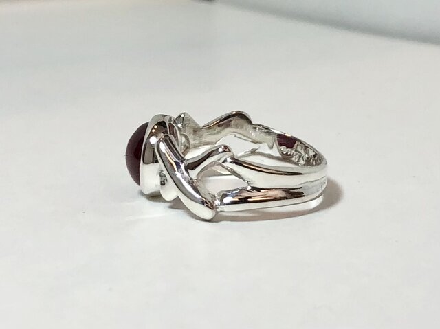 遺品整理 指輪 ルビー風 シルバー925 遺品整理 指輪 ルビー風 シルバー
