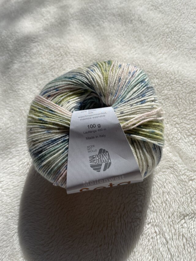 毛糸LANA GROSSA　MEILENWEIT 100G SETA COCOON 3355