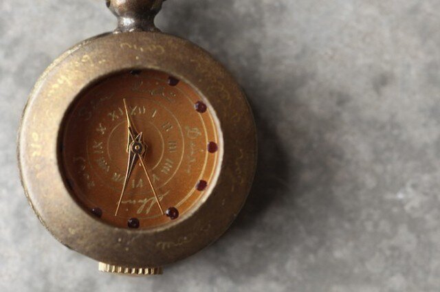 Kiki 懐中時計 Iichi ハンドメイド クラフト作品 手仕事品の通販