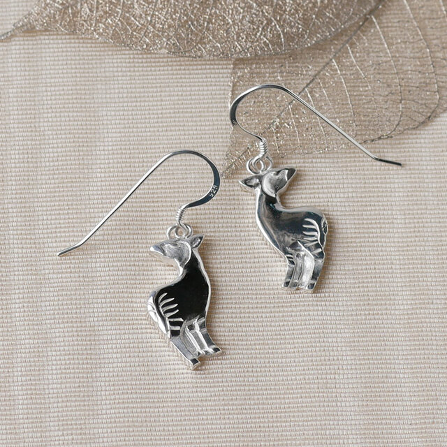 オカピ/ Silver ピアス