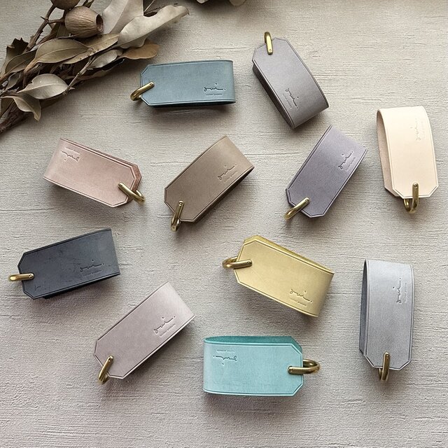 simple smart key case (medium) 〖カラーオーダー〗〖受注制作〗